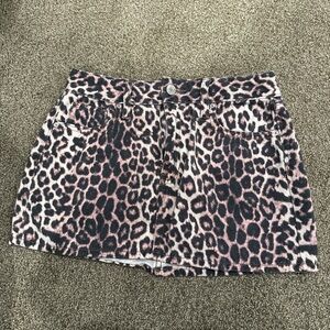 PacSun Animal Print Skirt